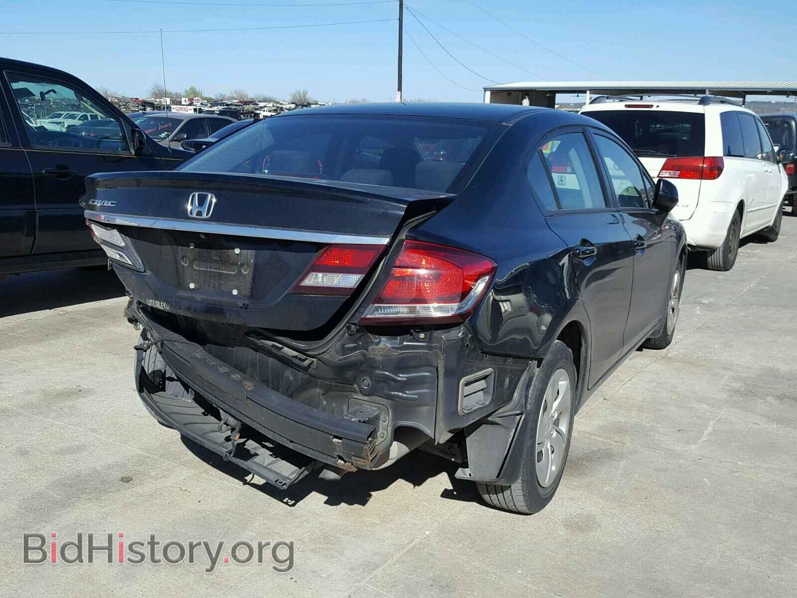 2013 HONDA CIVIC - VIN: 19XFB2F5XDE022555 - Фото 4