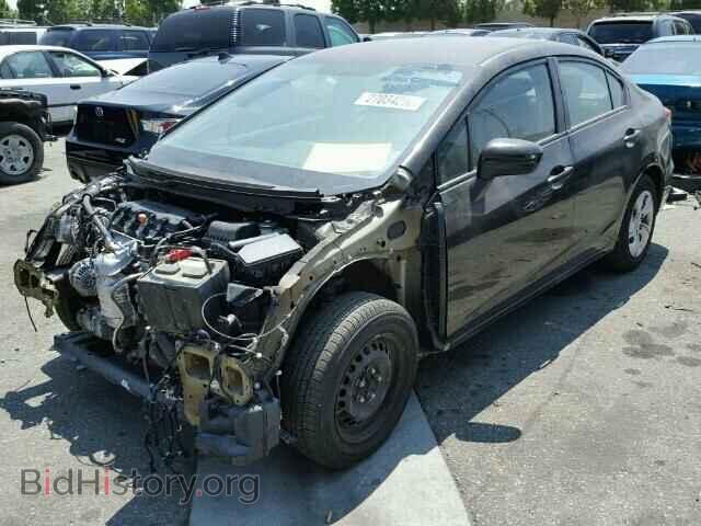 2014 HONDA CIVIC - VIN: 2HGFB2F50EH555506 - Фото 2