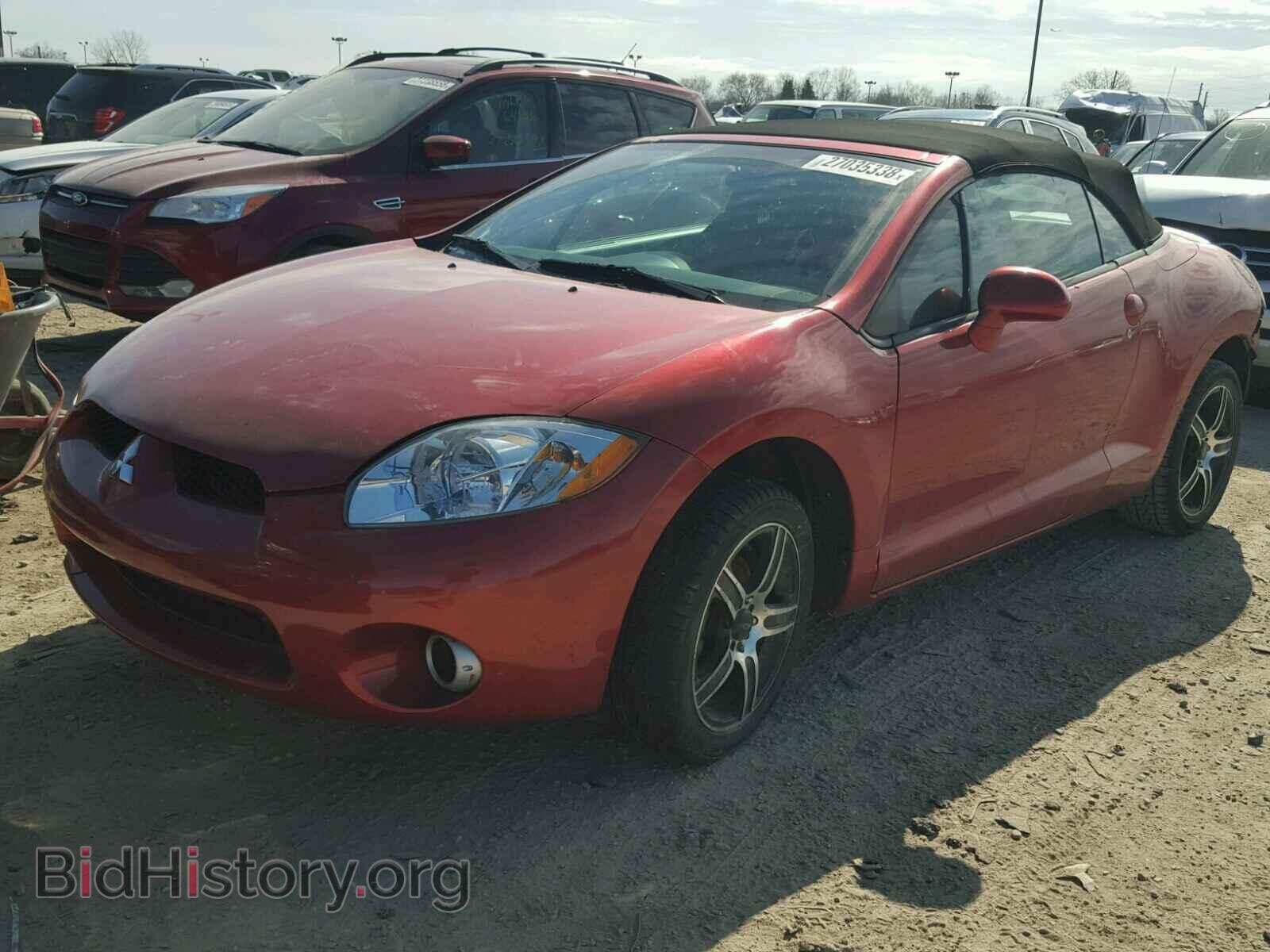 2008 MITSUBISHI ECLIPSE - VIN: 4A3AL35T08E013567 - Фото 2