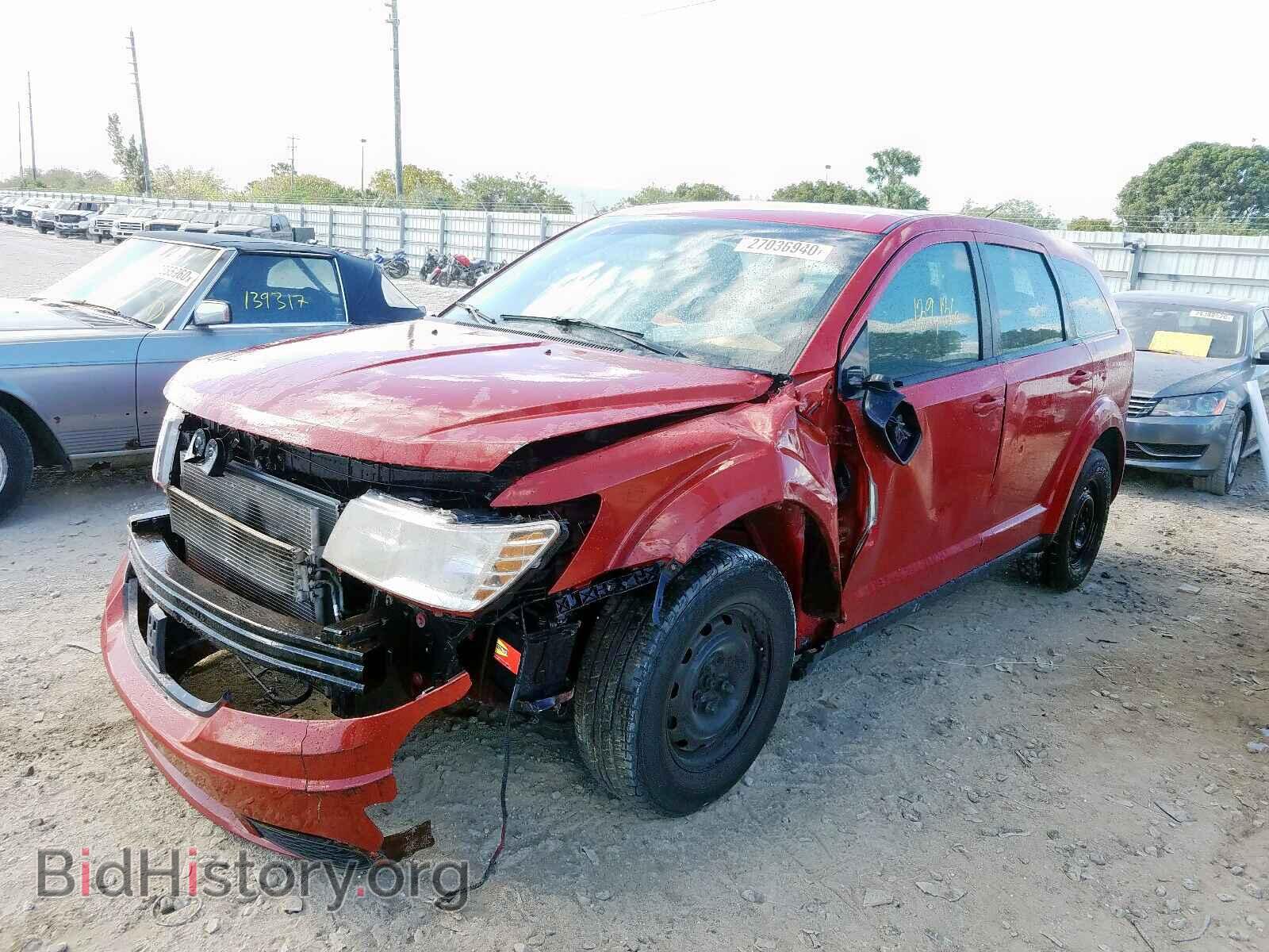 2012 DODGE JOURNEY SE - VIN: 3C4PDCAB5CT230094 - Фото 2