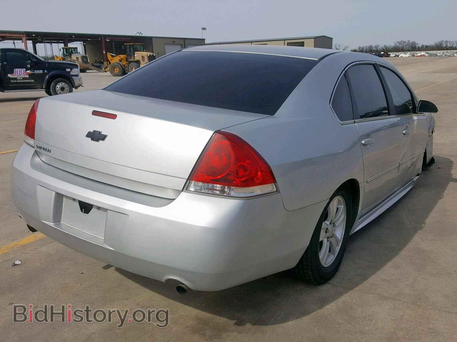 2012 CHEVROLET IMPALA - VIN: 2G1WF5E36C1294580 - Фото 4
