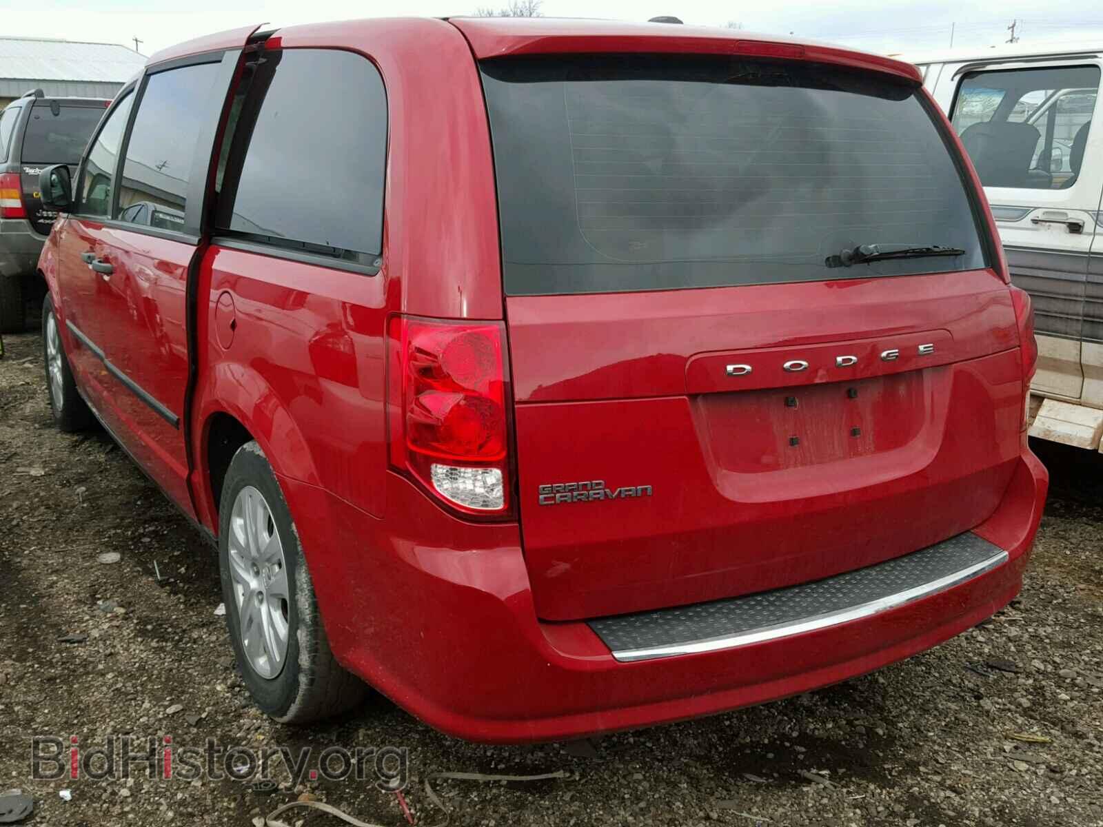 2014 DODGE CARAVAN - VIN: 2C4RDGBG9ER137384 - Фото 3