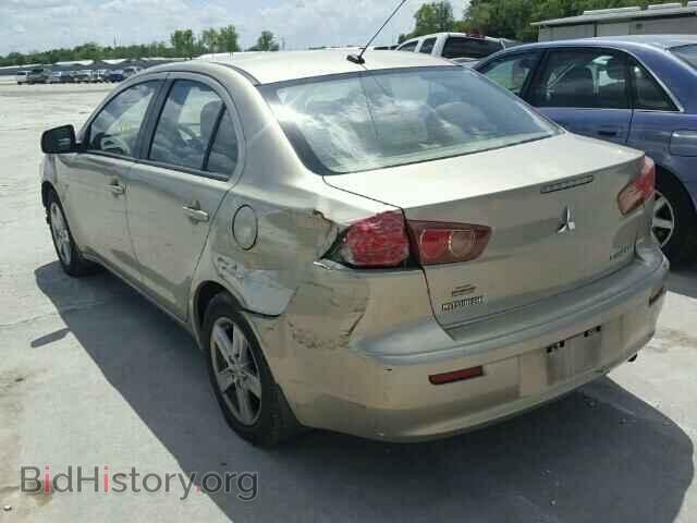 2008 MITSUBISHI LANCER - VIN: JA3AU26U28U011390 - Фото 3