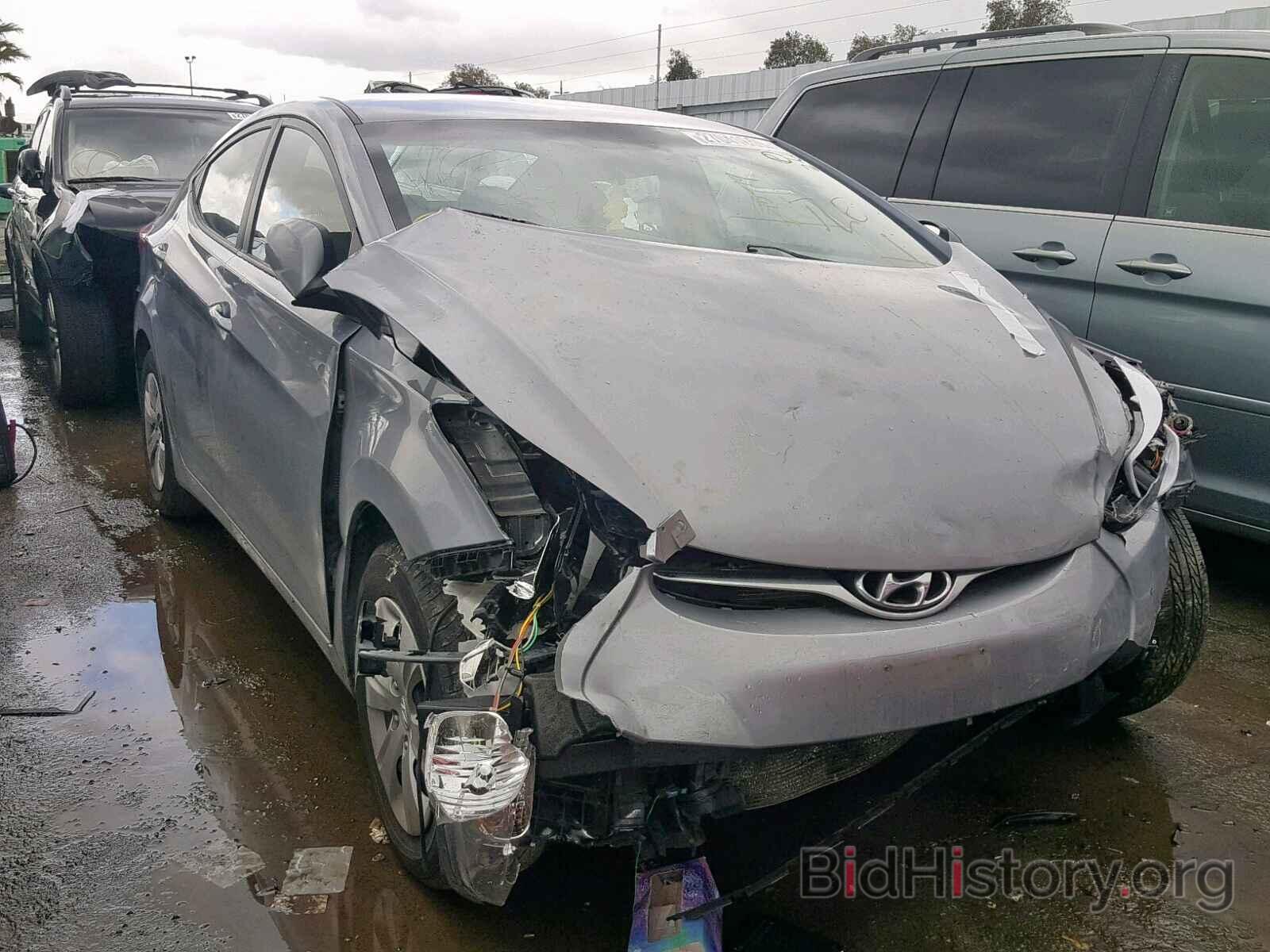 Photo 5NPDH4AE7GH702793 - HYUNDAI ELANTRA 2016