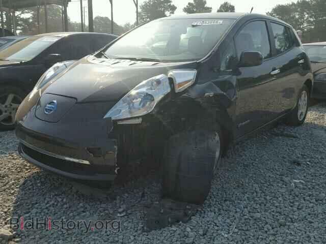 2013 NISSAN LEAF - VIN: 1N4AZ0CP6DC424439 - Фото 2