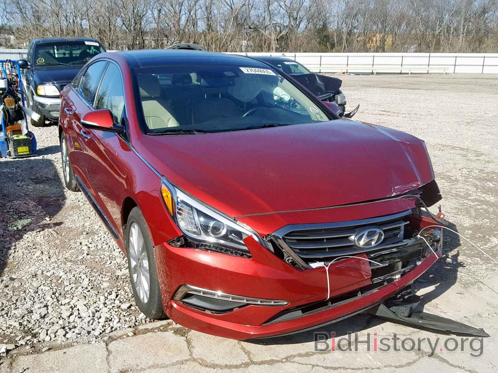 Фотография 5NPE34AF1FH048495 - HYUNDAI SONATA 2015