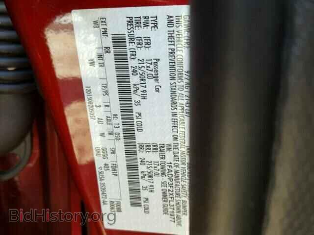 2015 FORD FOCUS - VIN: 1FADP3F2XFL371977 - Фото 10