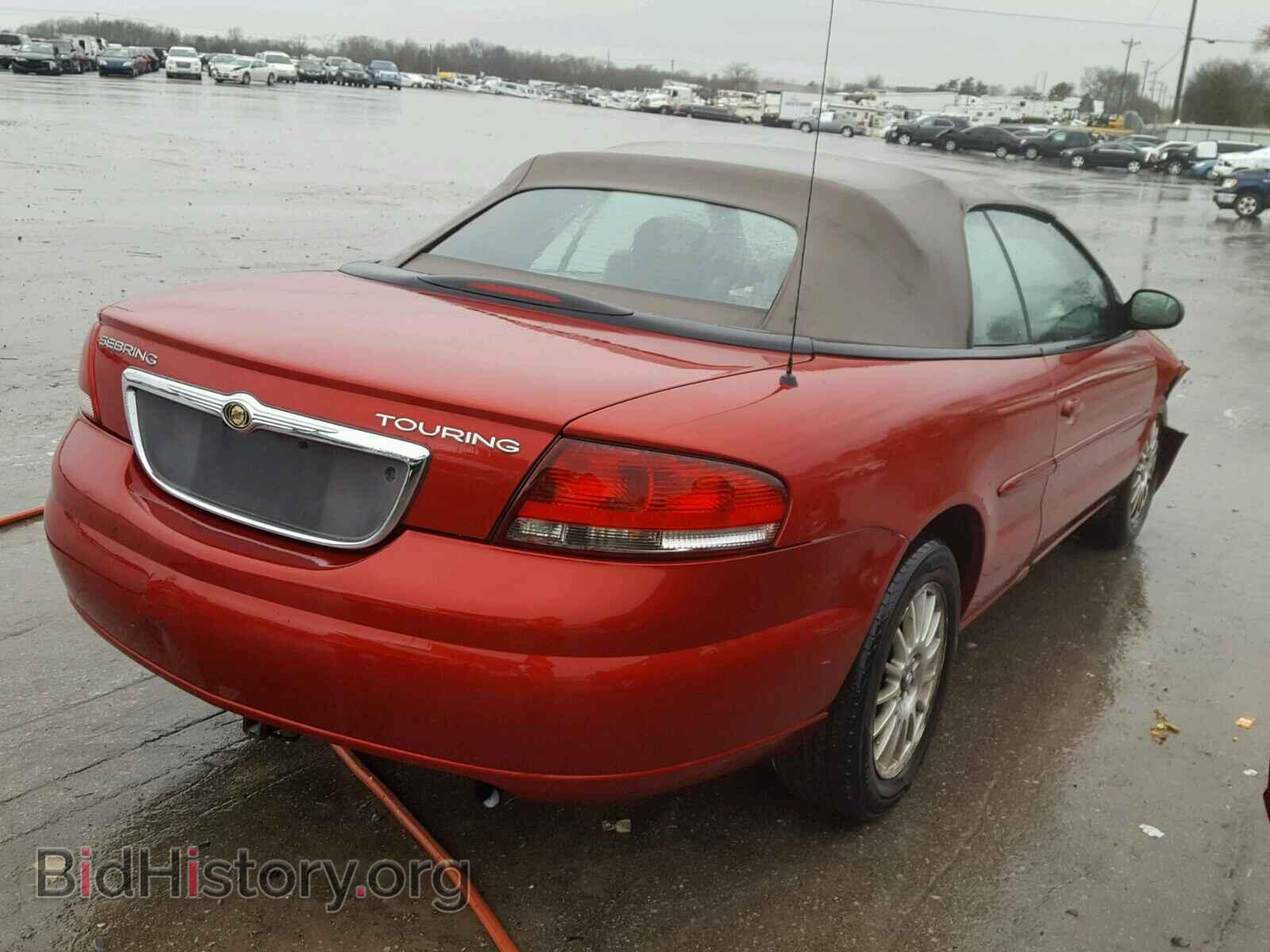 2006 CHRYSLER SEBRING - VIN: 1C3EL55RX6N109471 - Фото 4