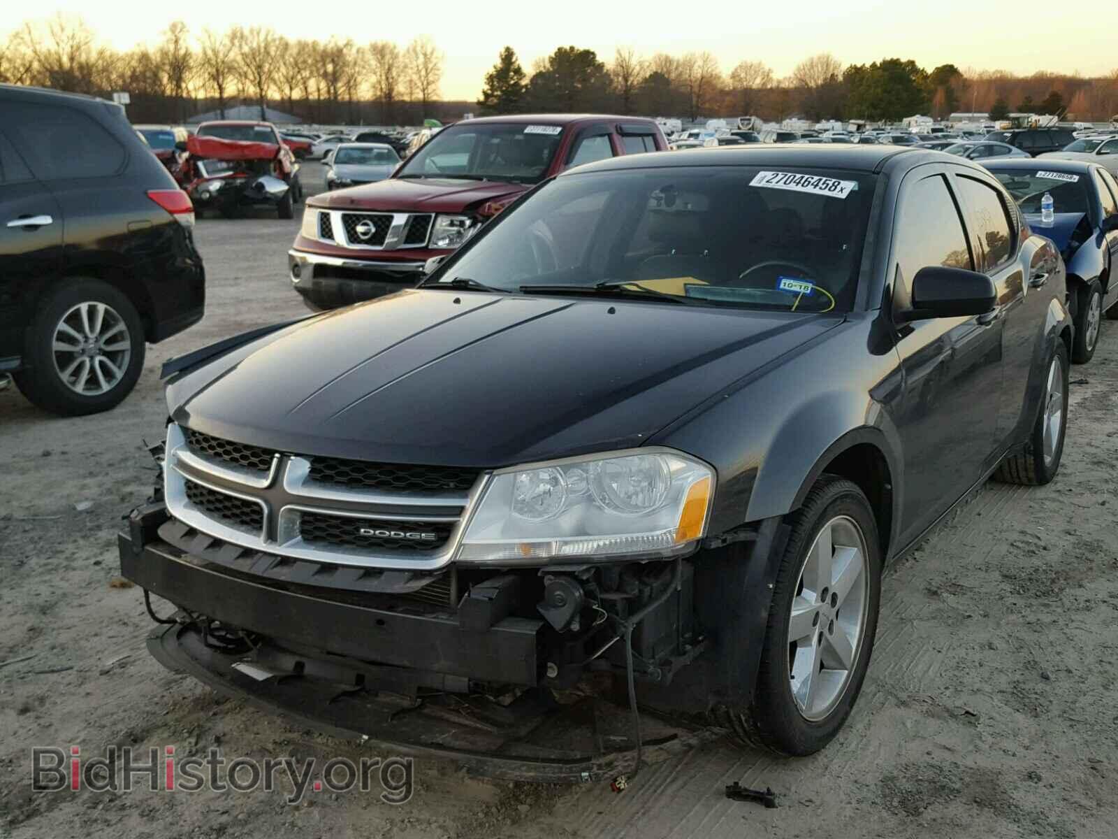 2011 DODGE AVENGER - VIN: 1B3BD2FG3BN524442 - Фото 2