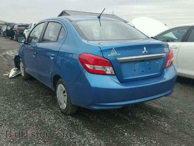 2017 MITSUBISHI MIRAGE - VIN: ML32F3FJ9HHF12772 - Фото 3