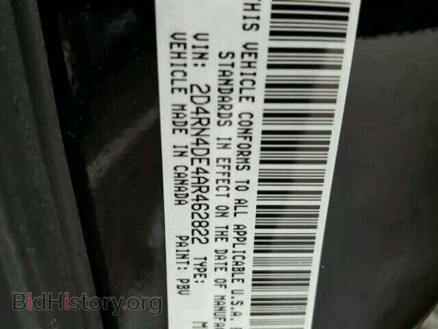 2010 DODGE CARAVAN - VIN: 2D4RN4DE4AR462822 - Фото 10