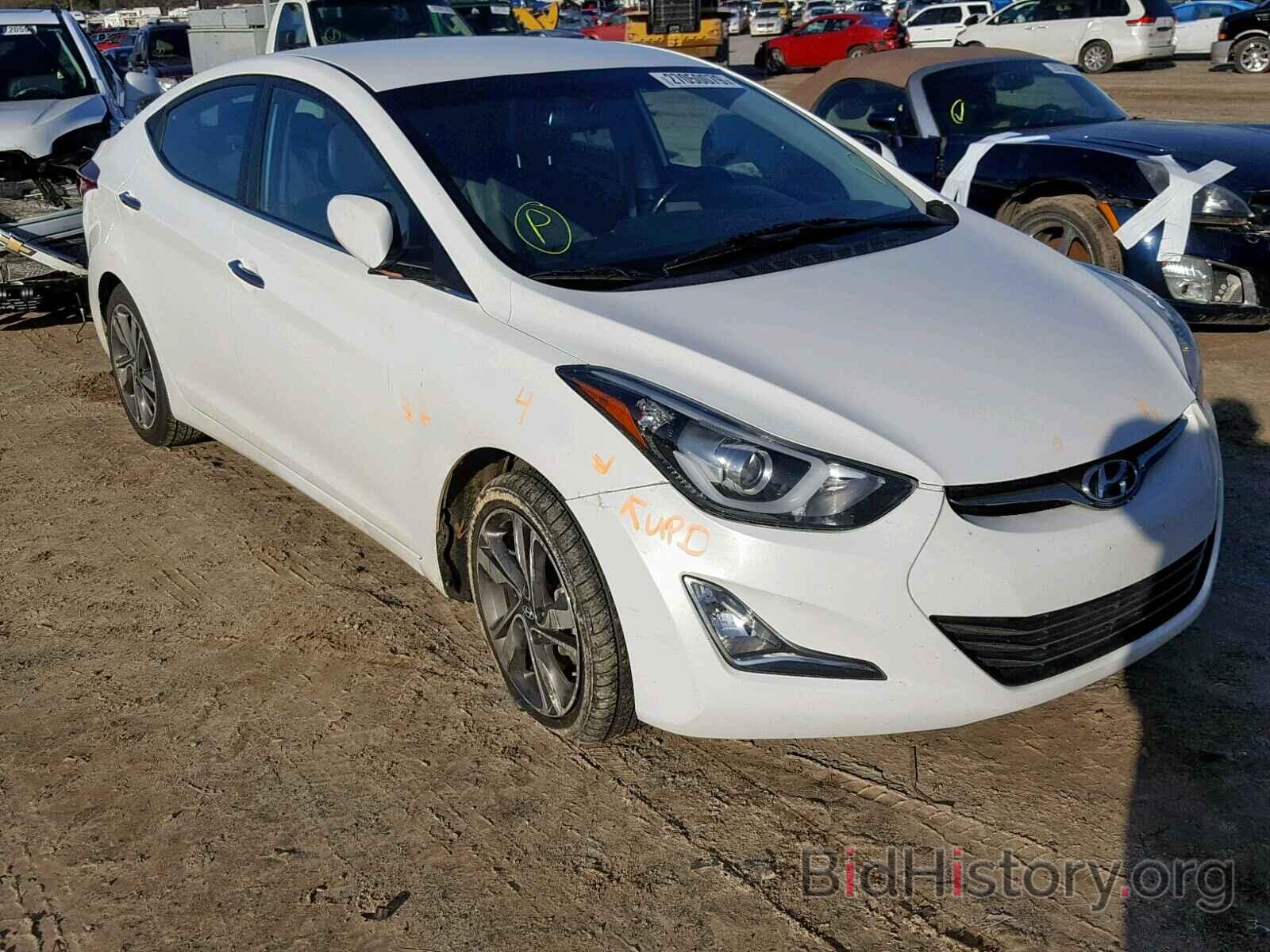 Photo 5NPDH4AE4EH457349 - HYUNDAI ELANTRA 2014