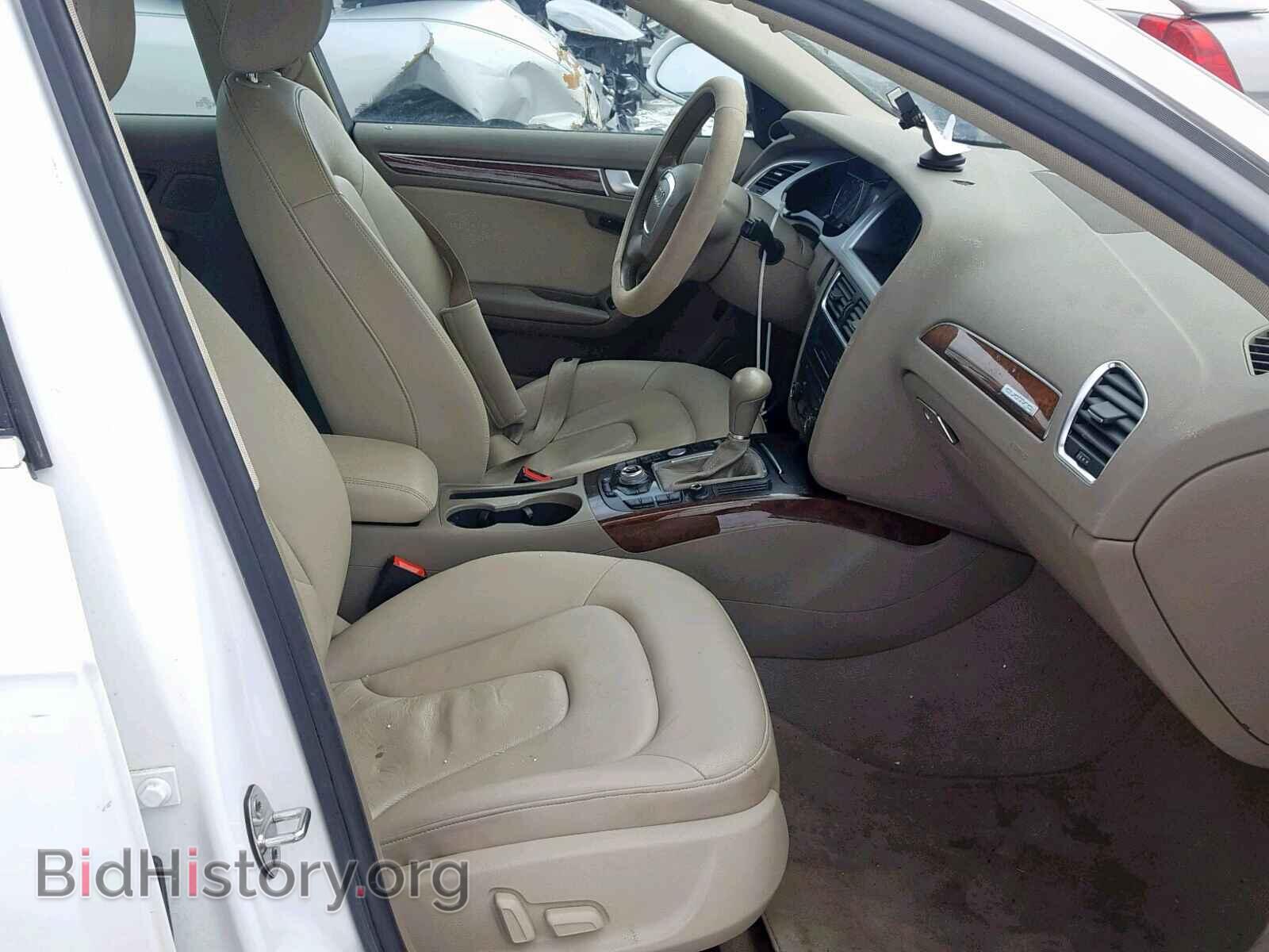 2012 AUDI A4 - VIN: WAUKFCFL3CA115309 - Photo 5