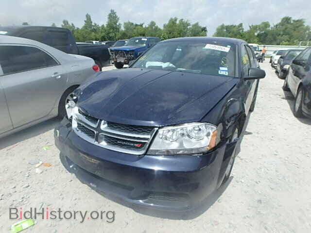 2013 DODGE AVENGER - VIN: 1C3CDZAG4DN576656 - Фото 2