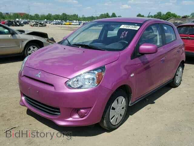 2015 MITSUBISHI MIRAGE - VIN: ML32A3HJ6FH008699 - Фото 2
