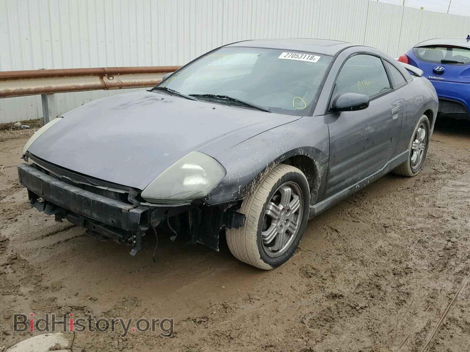 2002 MITSUBISHI ECLIPSE - VIN: 4A3AC84H52E093515 - Фото 2