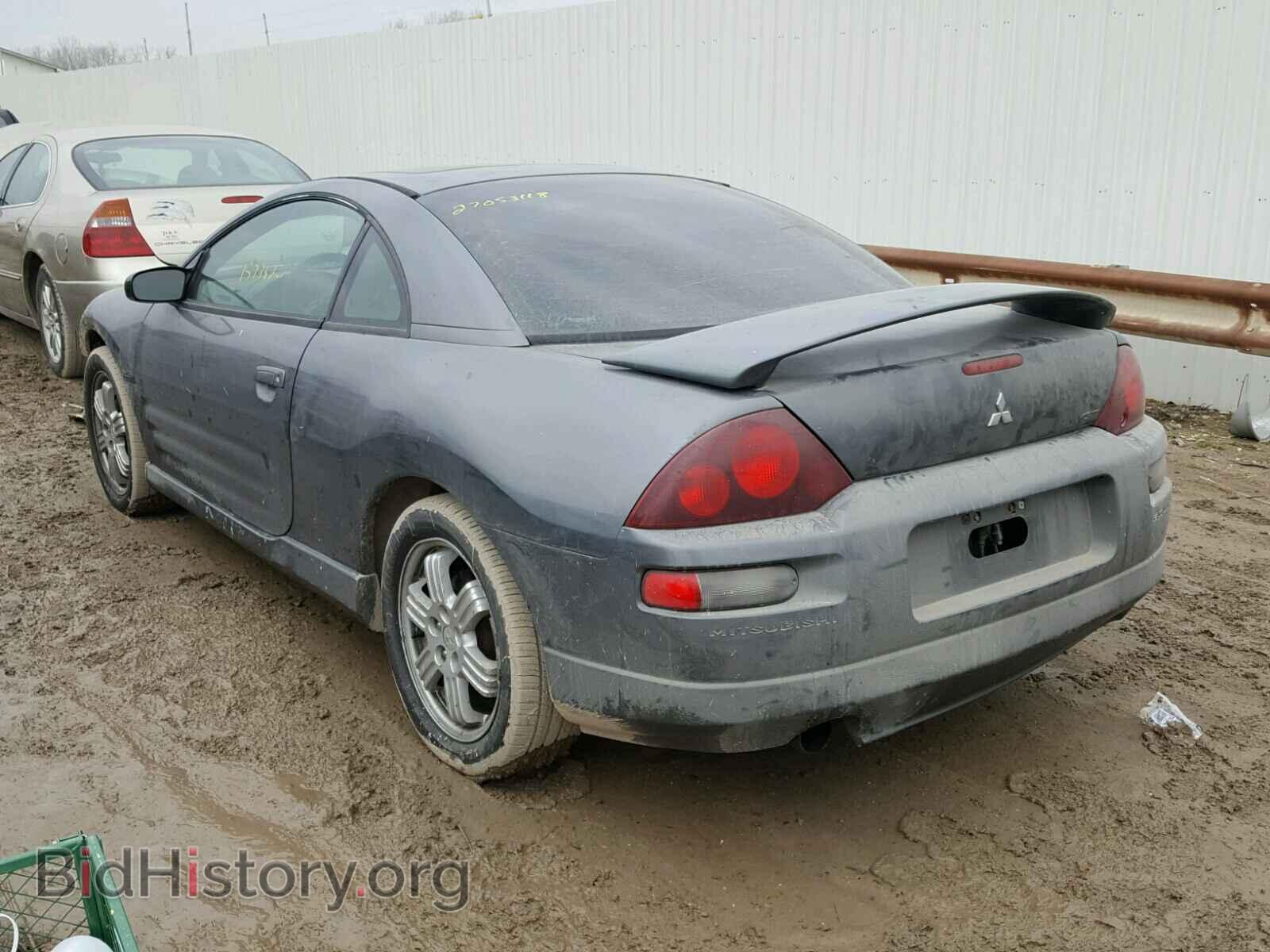 2002 MITSUBISHI ECLIPSE - VIN: 4A3AC84H52E093515 - Фото 3