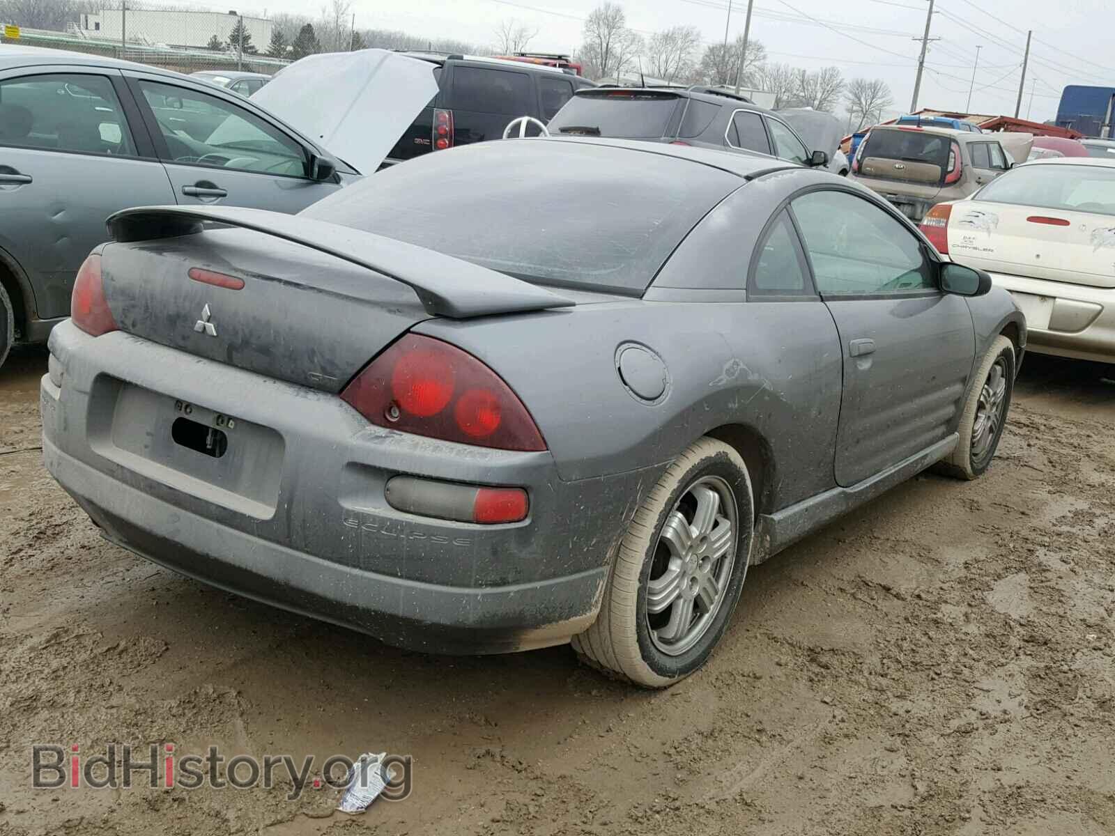 2002 MITSUBISHI ECLIPSE - VIN: 4A3AC84H52E093515 - Фото 4
