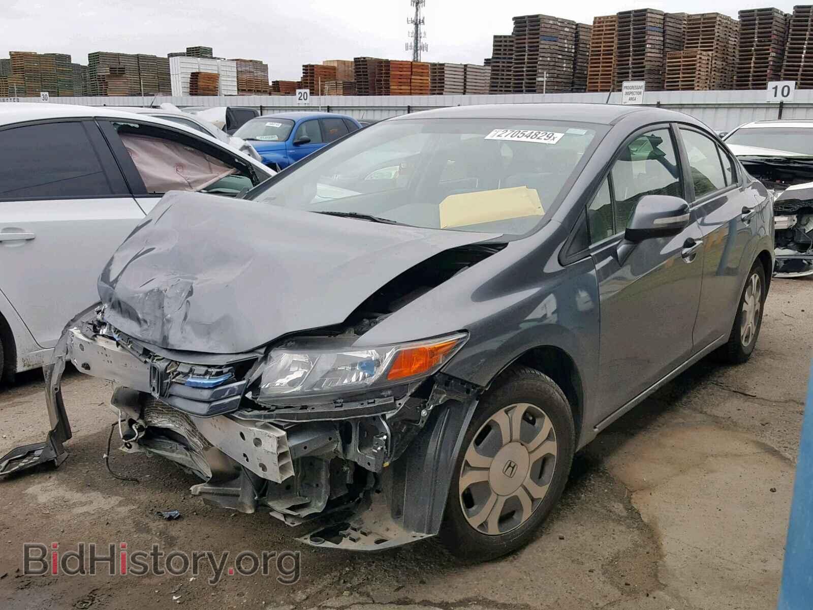 2012 HONDA CIVIC - VIN: JHMFB4F23CS009304 - Photo 2