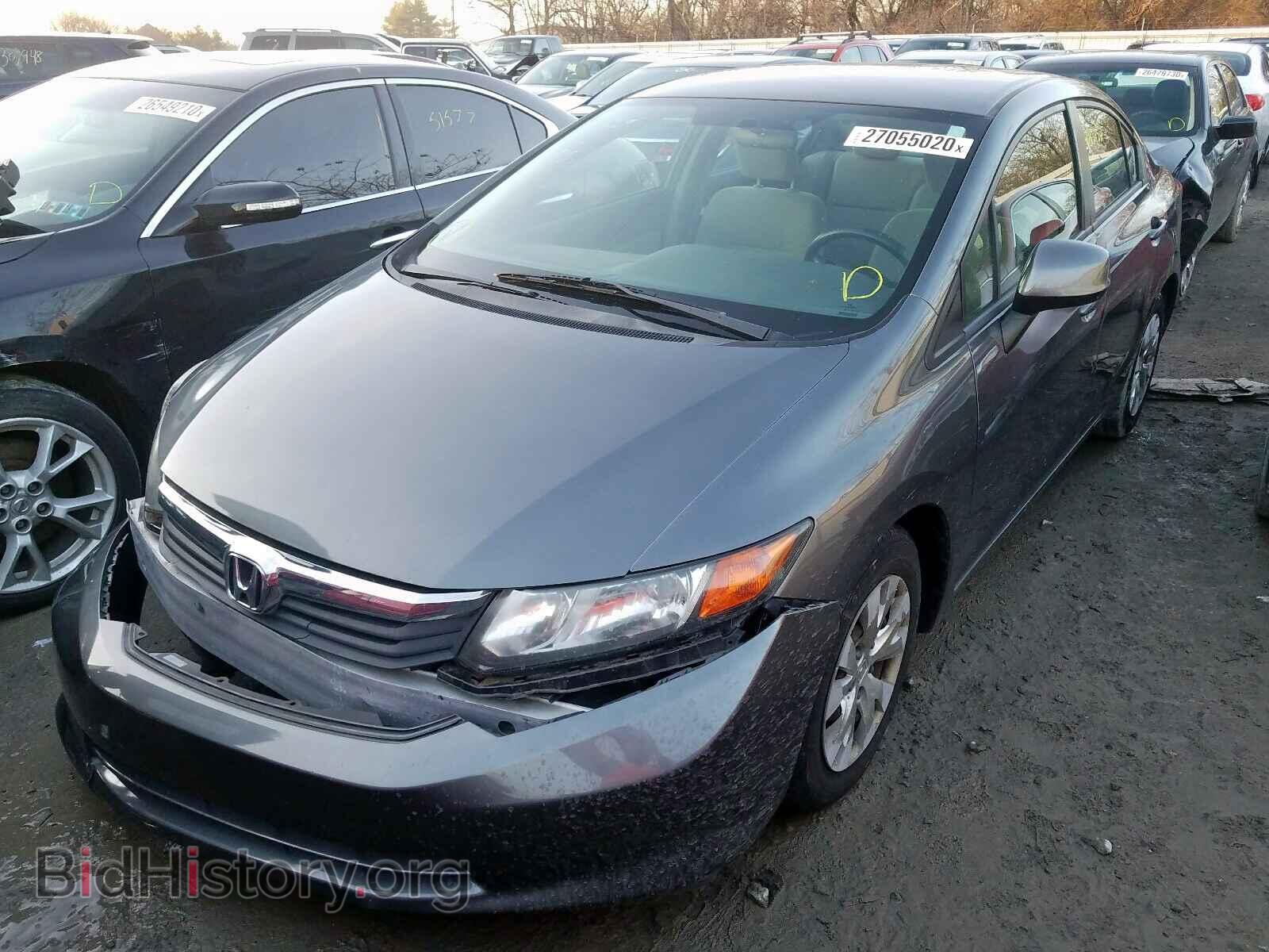 2012 HONDA CIVIC - VIN: 2HGFB2F59CH331499 - Фото 2