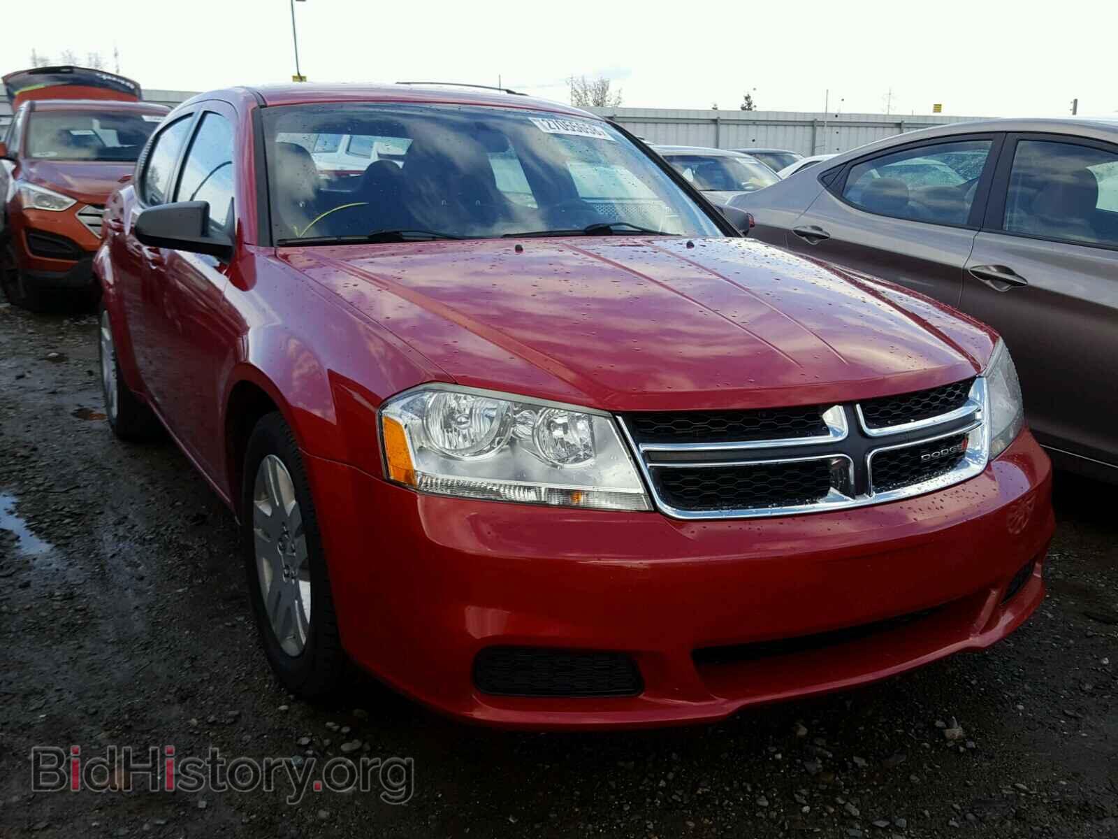 Photo 1C3CDZAB9DN617819 - DODGE AVENGER 2013