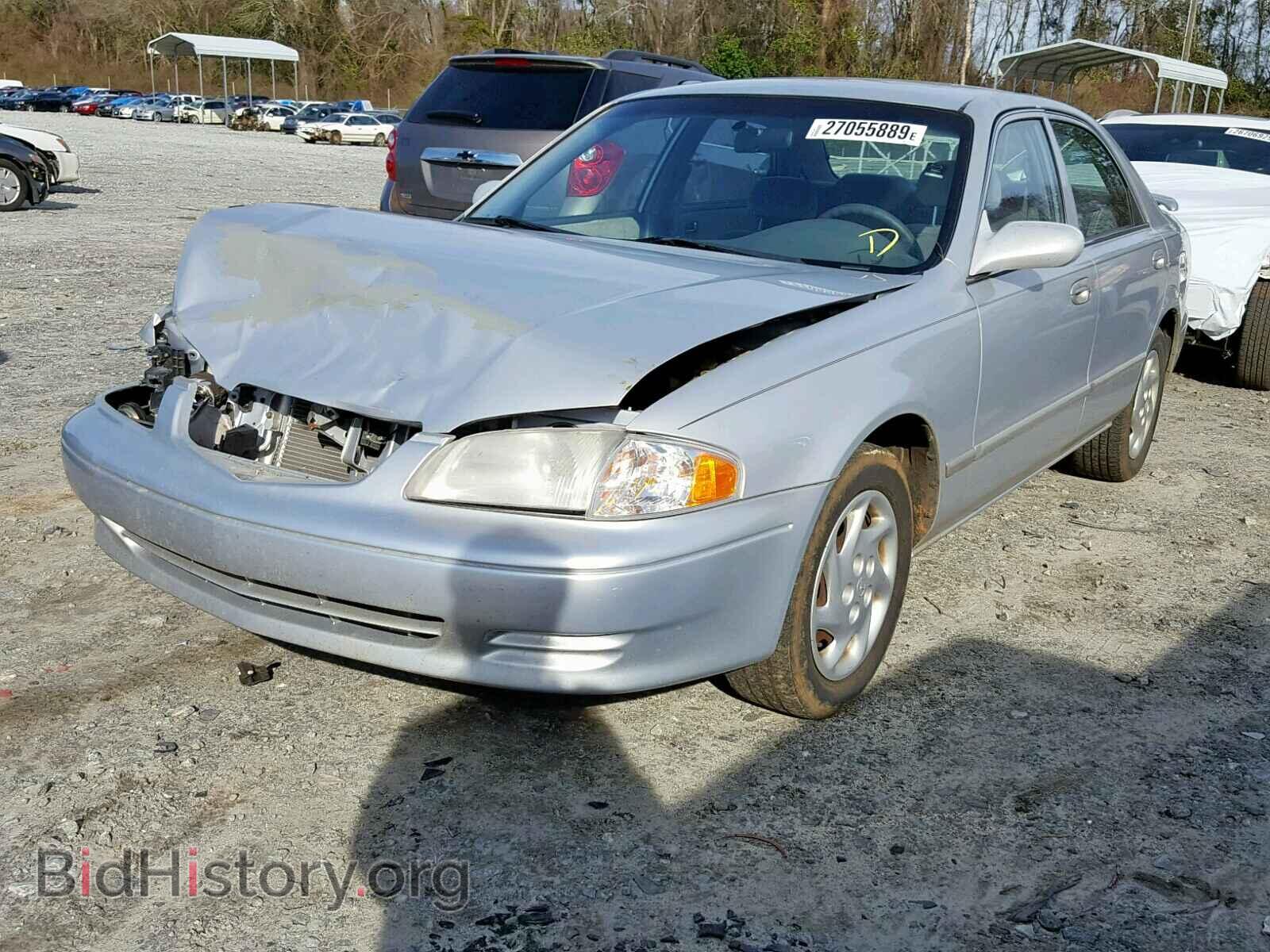 2000 MAZDA 626 - VIN: 1YVGF22C0Y5152272 - Фото 2
