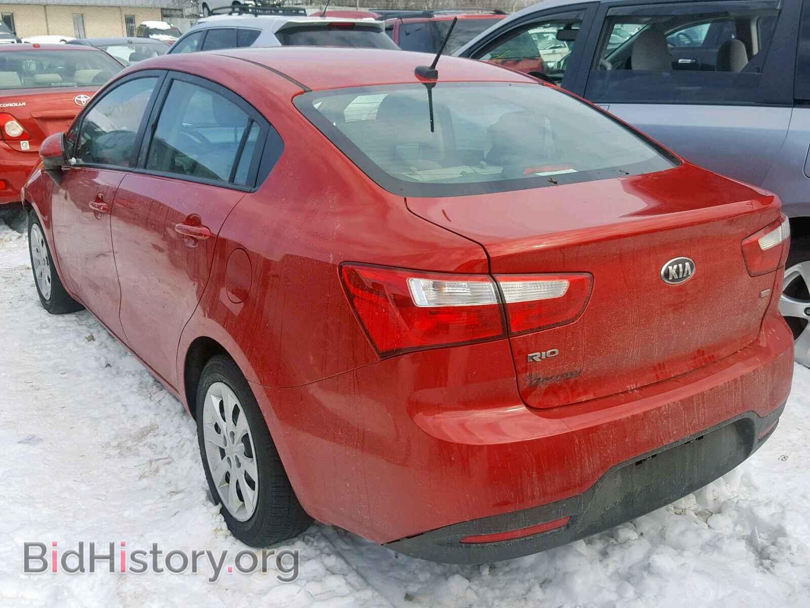 2014 KIA RIO - VIN: KNADM4A35E6402507 - Фото 3