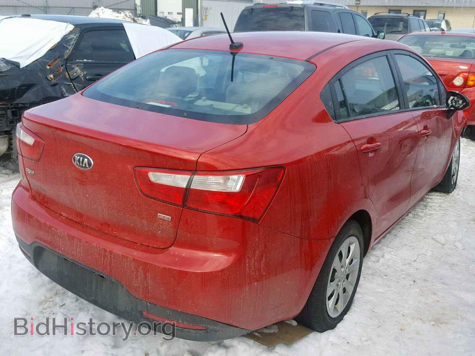 2014 KIA RIO - VIN: KNADM4A35E6402507 - Фото 4