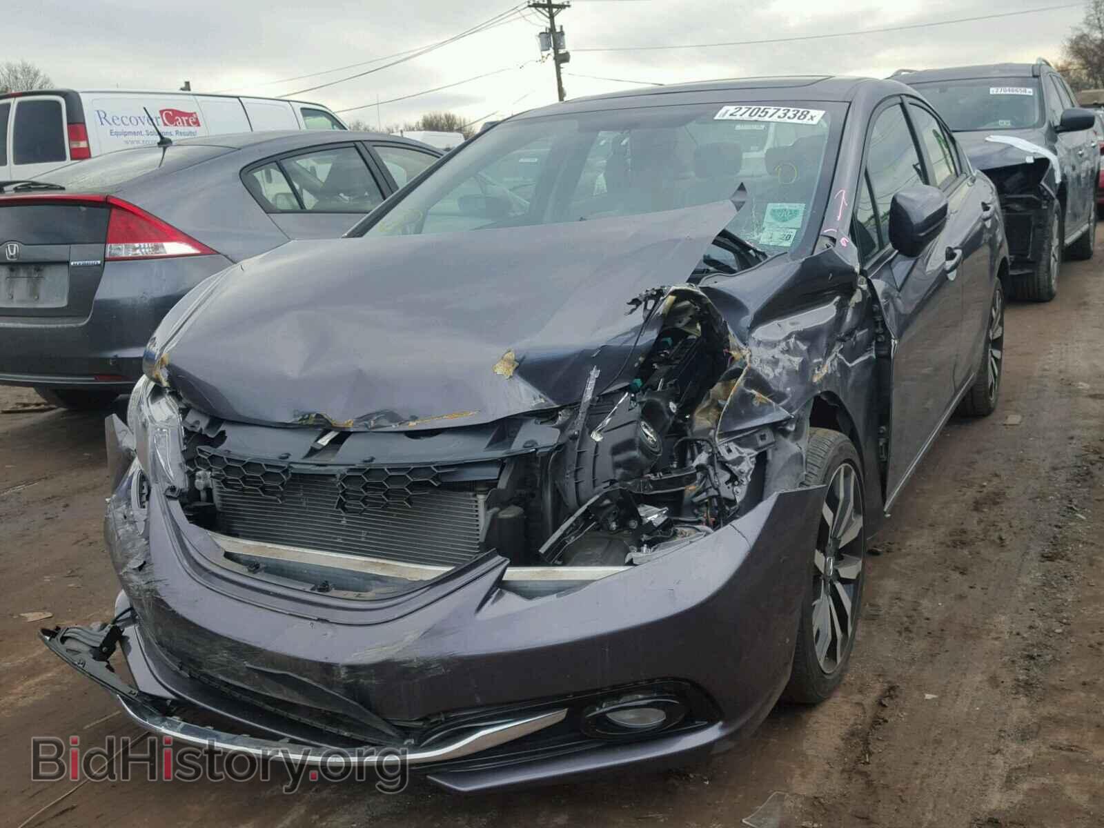2014 HONDA CIVIC - VIN: 2HGFB2F91EH558028 - Фото 2