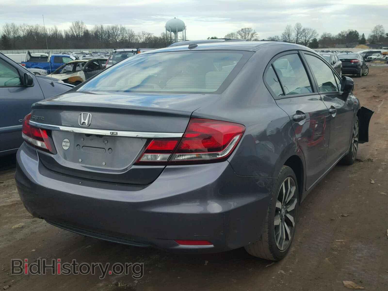 2014 HONDA CIVIC - VIN: 2HGFB2F91EH558028 - Фото 4