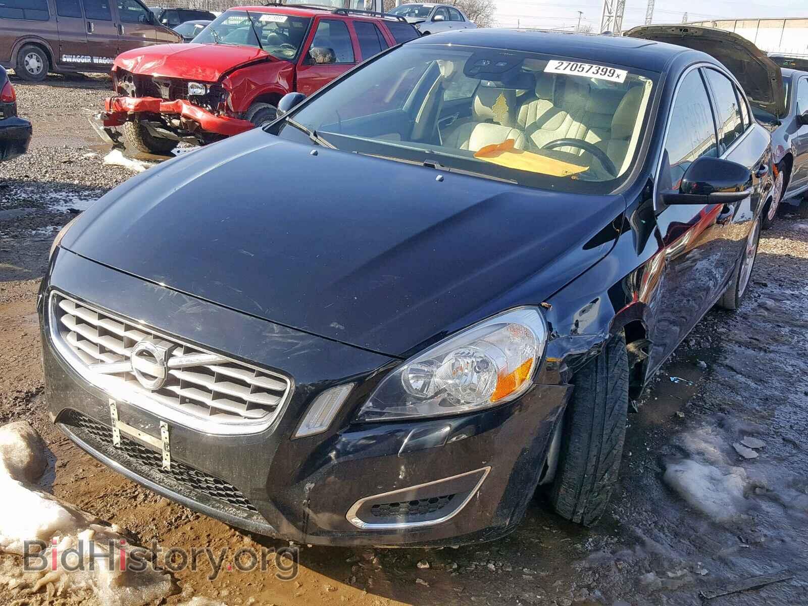 2012 VOLVO S60 - VIN: YV1622FS3C2120077 - Фото 2