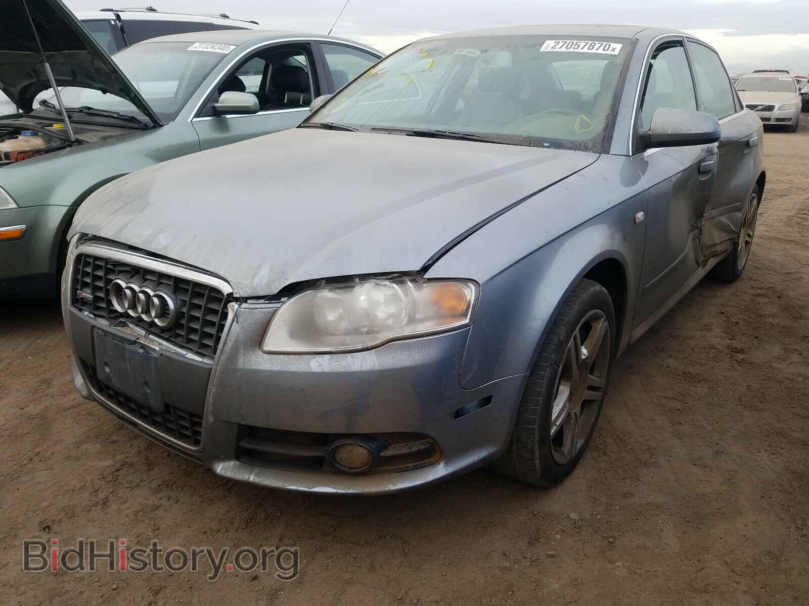 2008 AUDI A4 - VIN: WAUDF78E88A121970 - Фото 2