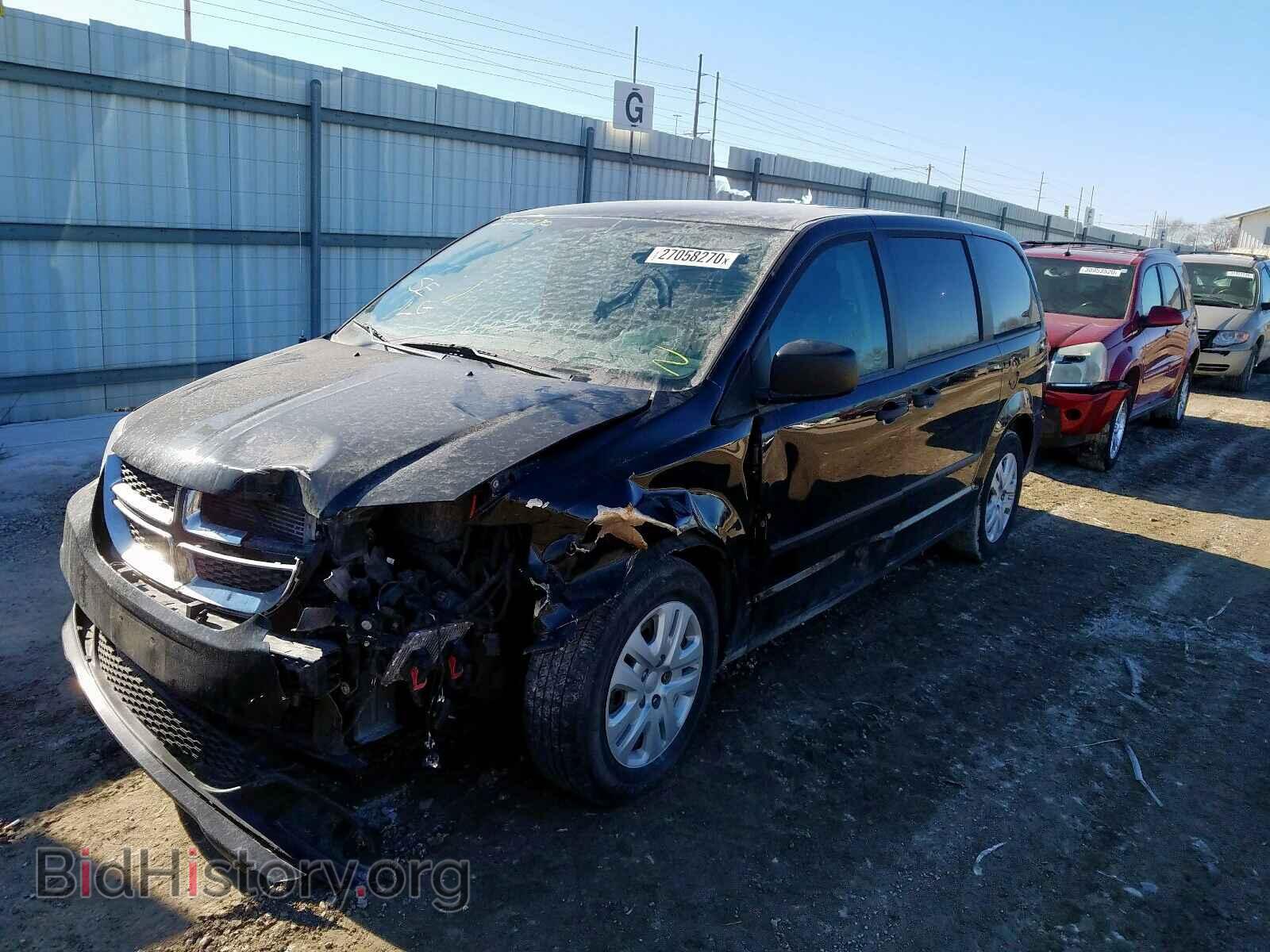 2015 DODGE CARAVAN - VIN: 2C4RDGBGXFR576031 - Фото 2