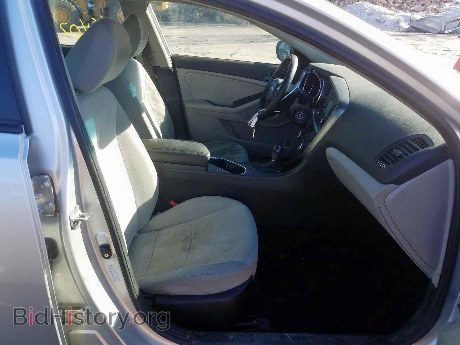 2014 KIA OPTIMA - VIN: KNAGM4A75E5453852 - Photo 5