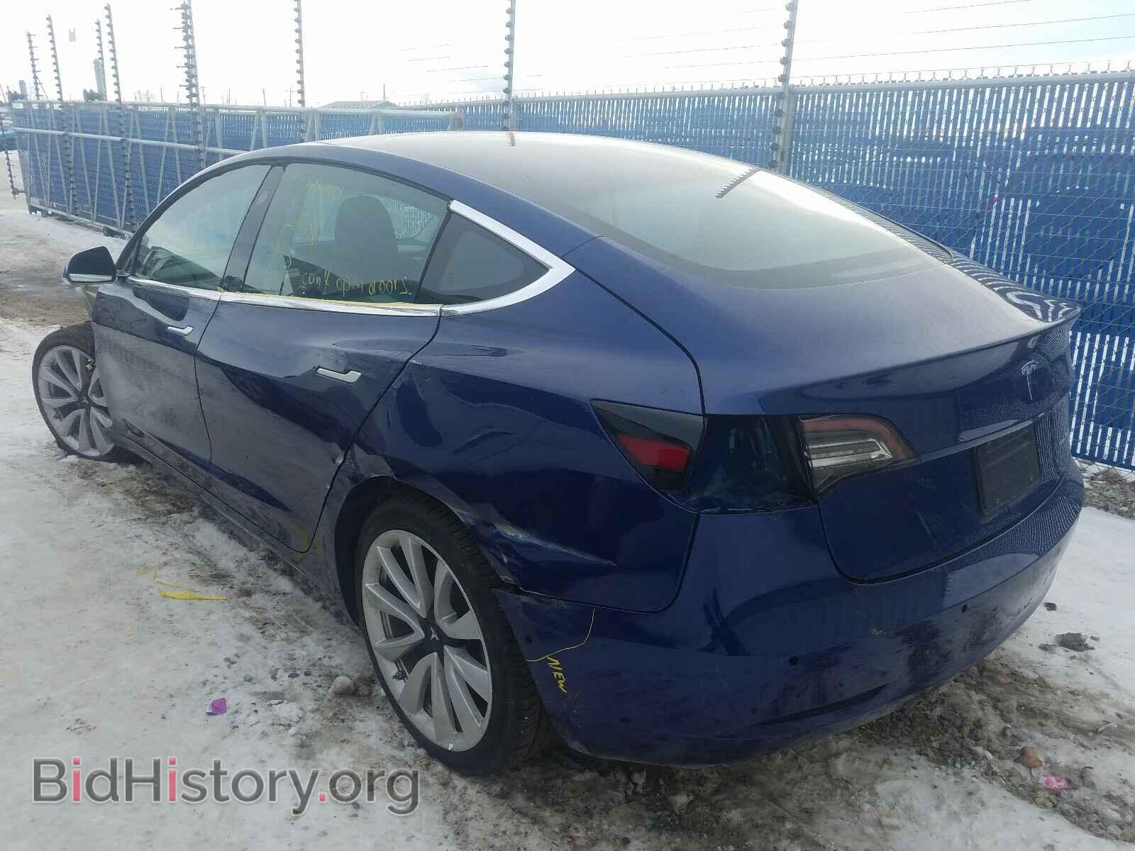 2019 TESLA MODEL 3 - VIN: 5YJ3E1EB9KF495768 - Фото 3