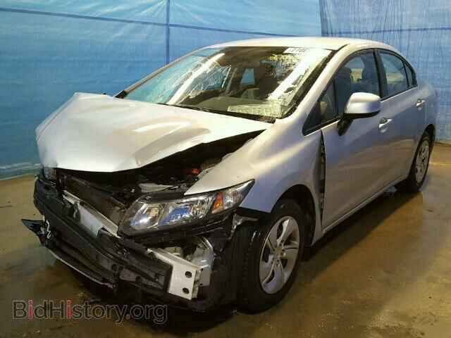 2013 HONDA CIVIC - VIN: 2HGFB2F50DH554211 - Фото 2