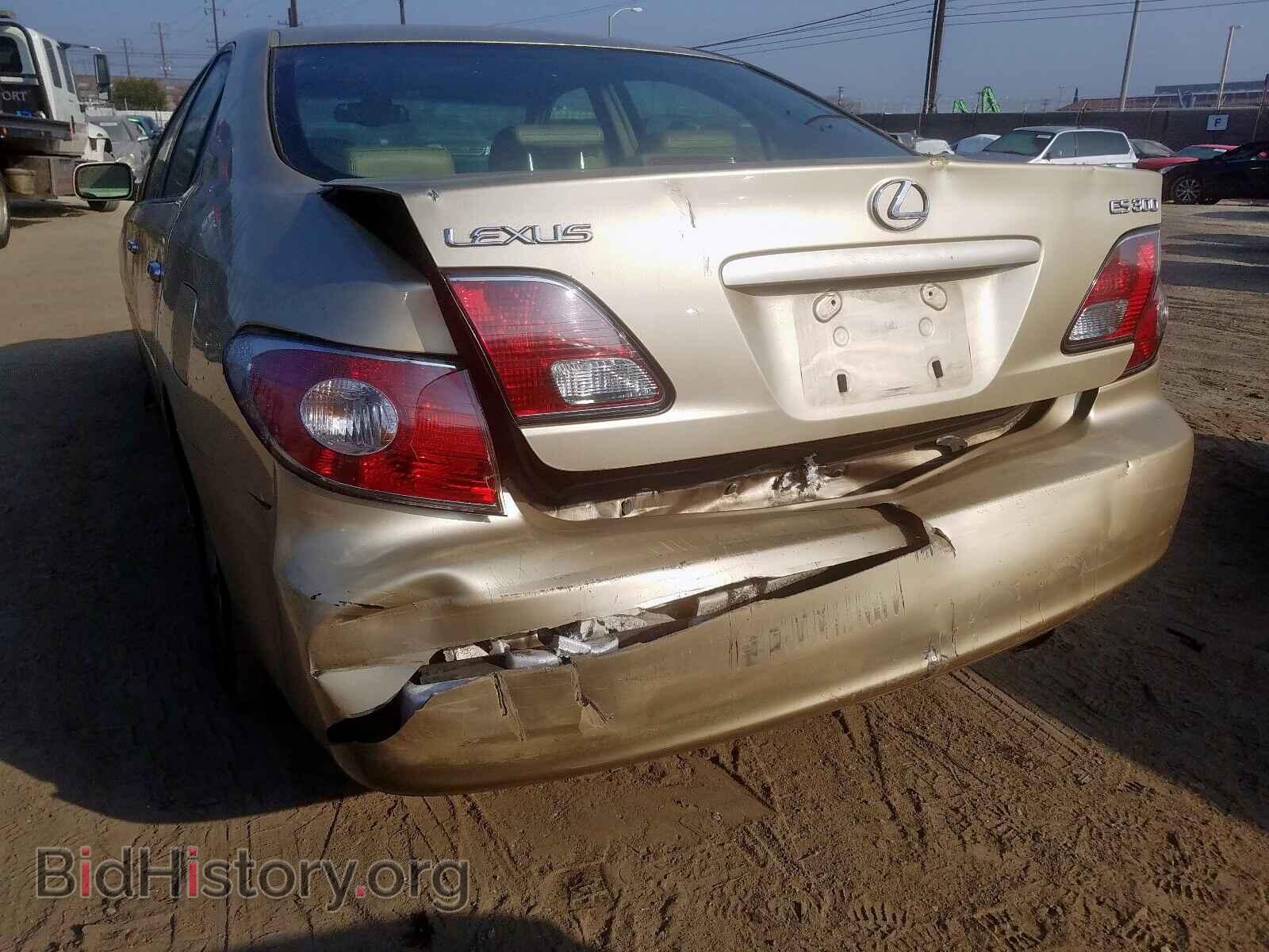 2002 LEXUS ES300 - VIN: JTHBF30G720056878 - Фото 9