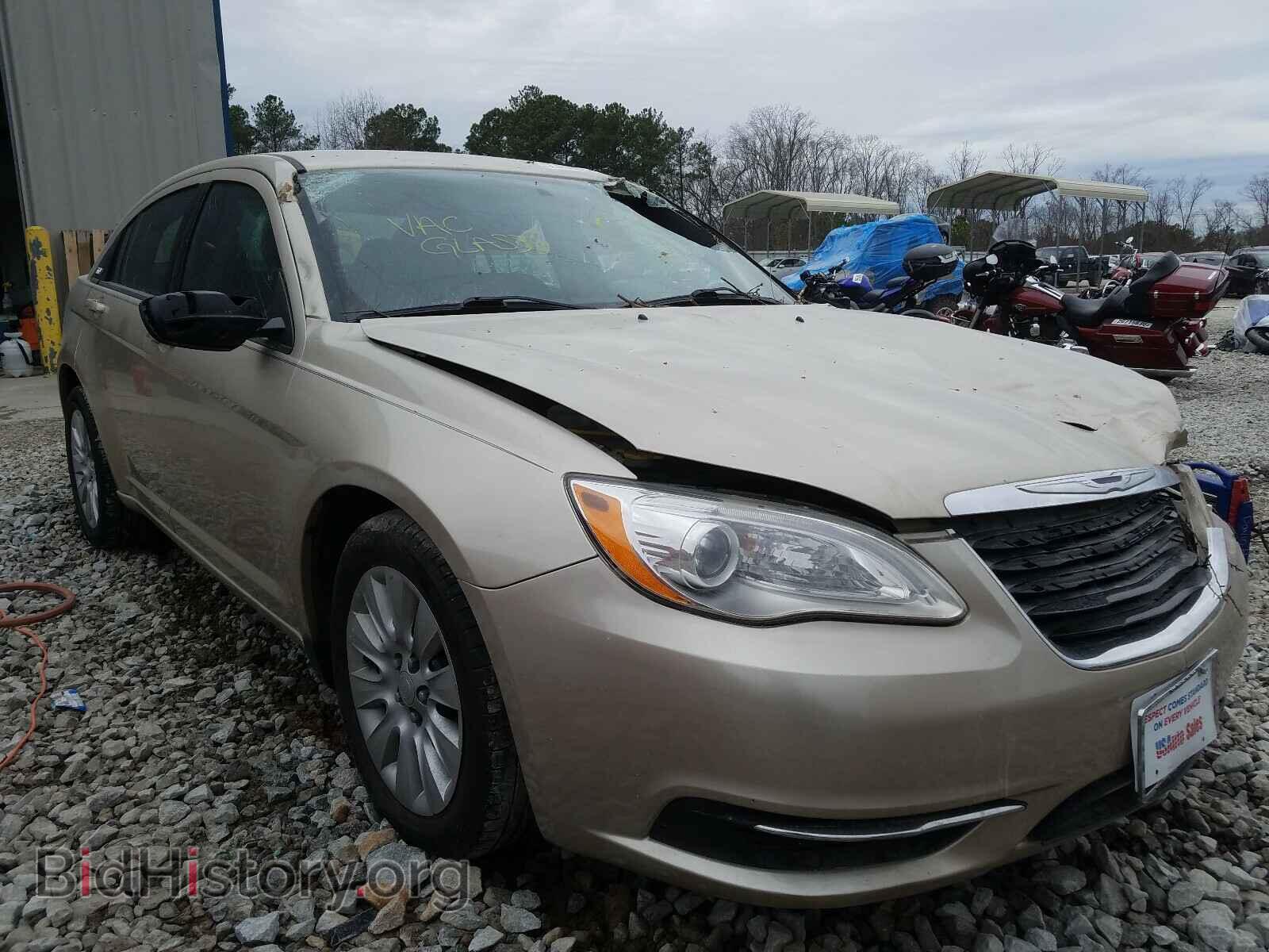 Фотография 1C3CCBAB7EN195111 - CHRYSLER 200 2014