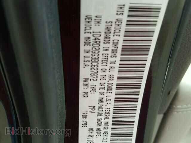 2011 DODGE DURANGO - VIN: 1D4RD2GG3BC627872 - Фото 10