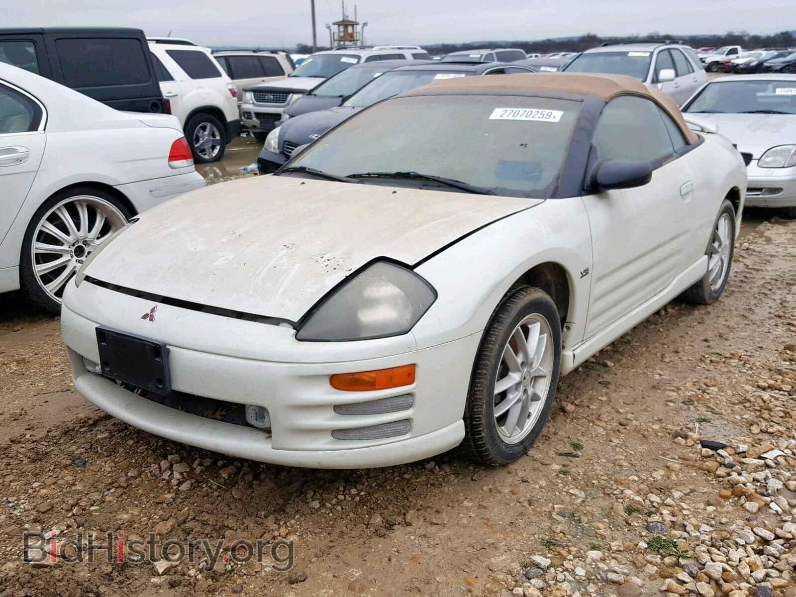 2001 MITSUBISHI ECLIPSE - VIN: 4A3AE55H51E006377 - Фото 2