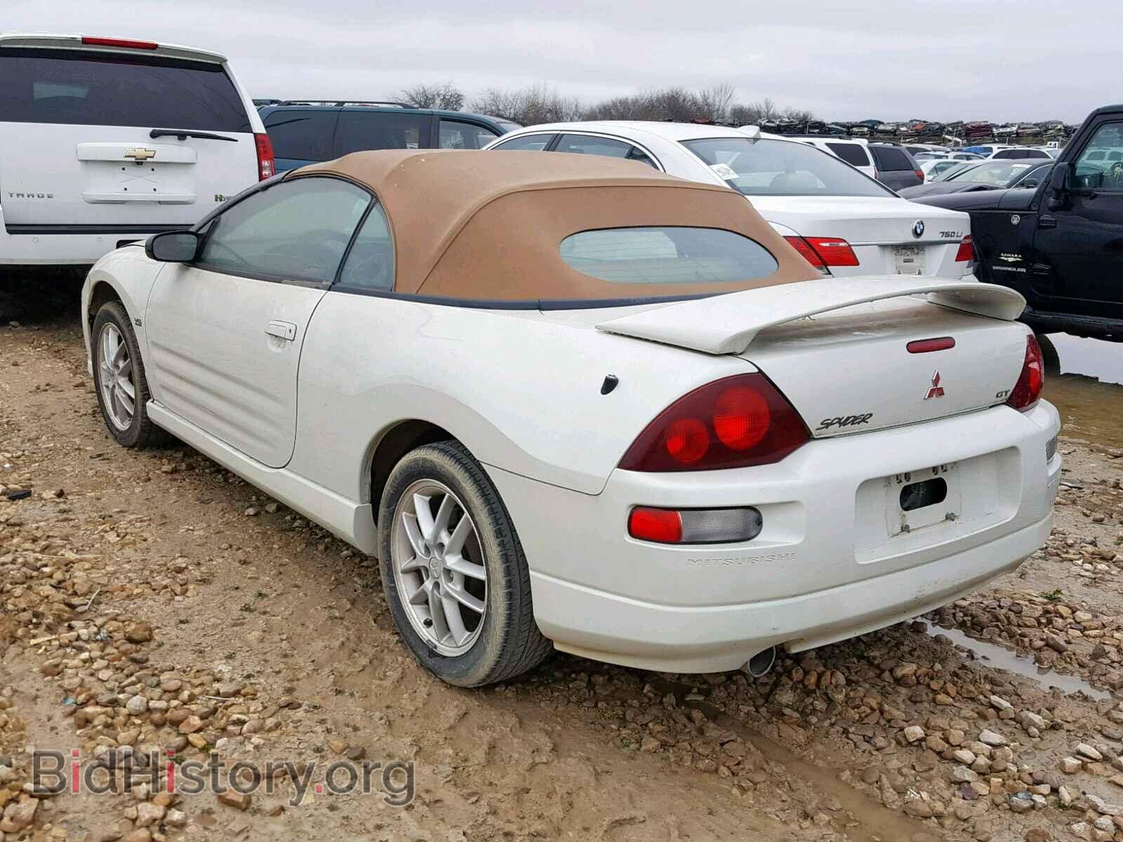2001 MITSUBISHI ECLIPSE - VIN: 4A3AE55H51E006377 - Фото 3