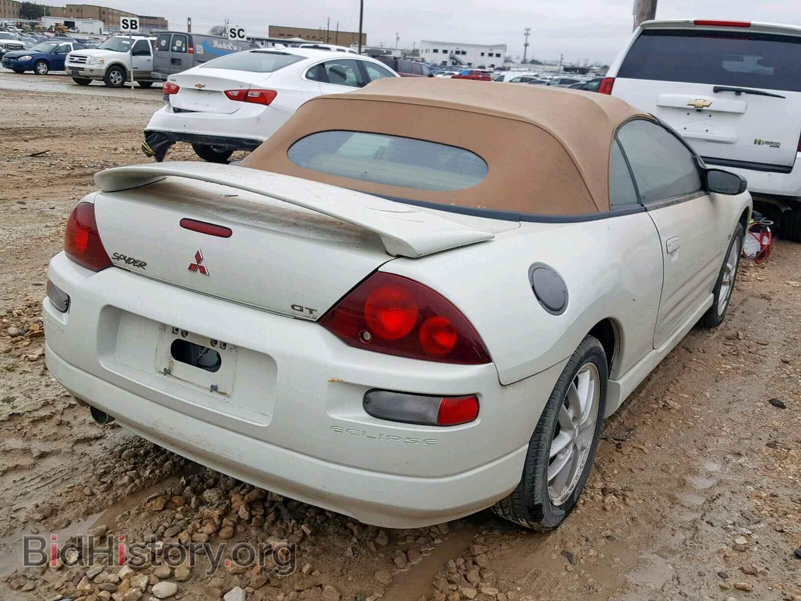 2001 MITSUBISHI ECLIPSE - VIN: 4A3AE55H51E006377 - Фото 4