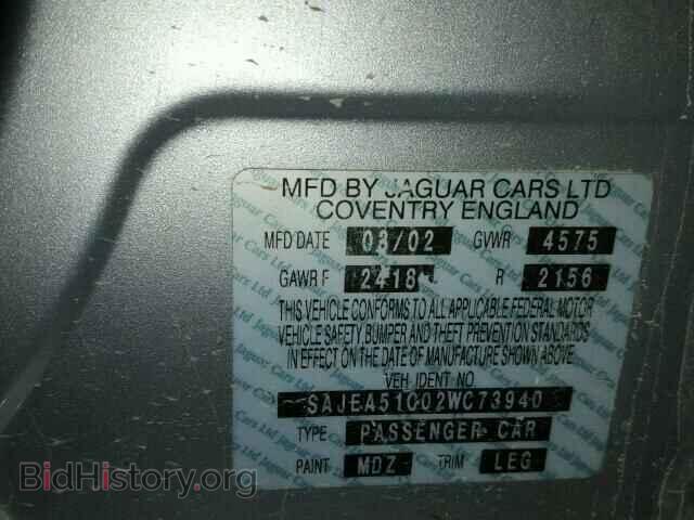 2002 JAGUAR X-TYPE - VIN: SAJEA51C02WC73940 - Photo 10