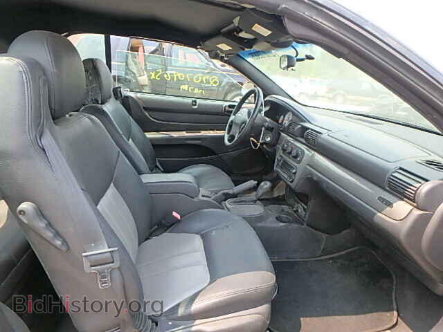 2005 CHRYSLER SEBRING - VIN: 1C3EL75R25N640495 - Фото 5