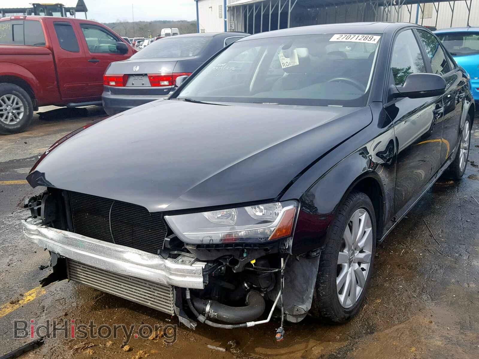 2013 AUDI A4 - VIN: WAUBFAFL5DN019180 - Фото 2