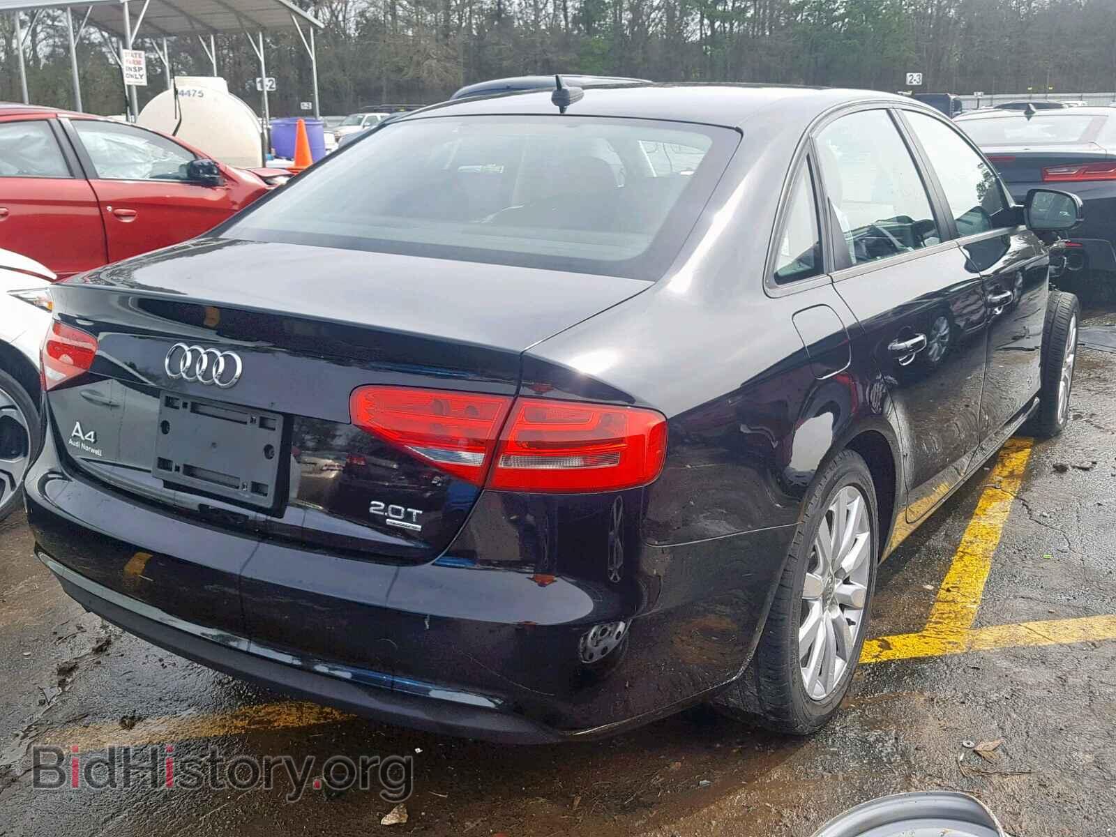 2013 AUDI A4 - VIN: WAUBFAFL5DN019180 - Фото 4
