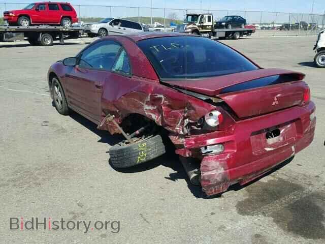 2000 MITSUBISHI ECLIPSE - VIN: 4A3AC34G2YE055565 - Фото 3