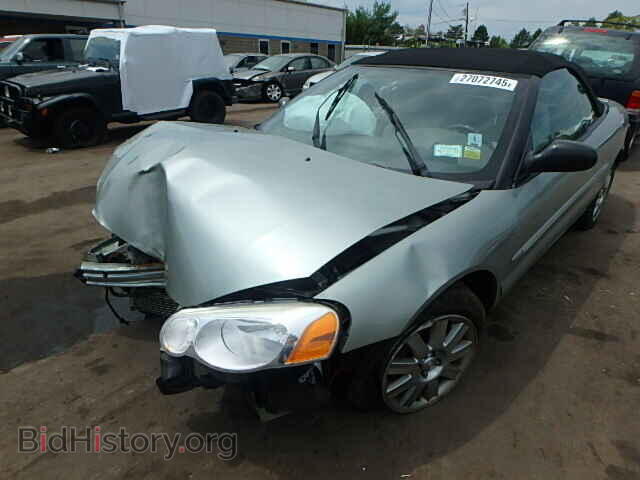 2004 CHRYSLER SEBRING - VIN: 1C3EL65RX4N196310 - Фото 2