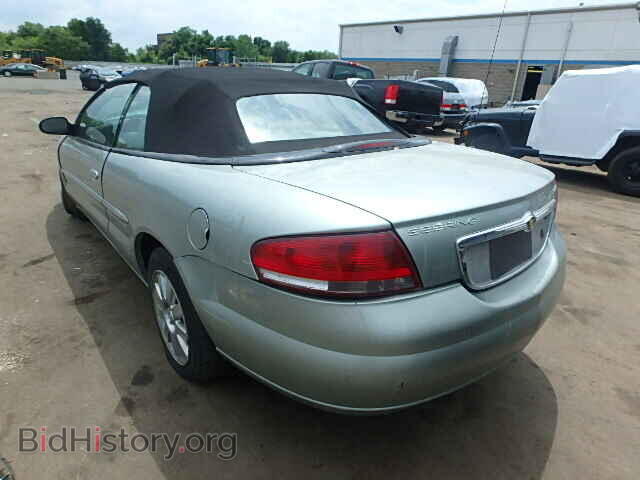 2004 CHRYSLER SEBRING - VIN: 1C3EL65RX4N196310 - Фото 3