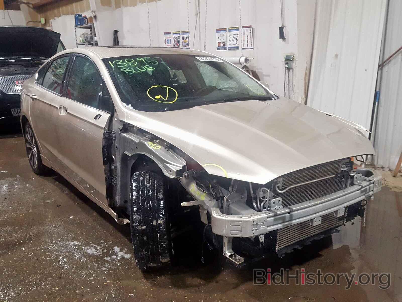 Photo 3FA6P0T92KR234326 - FORD FUSION SE 2019